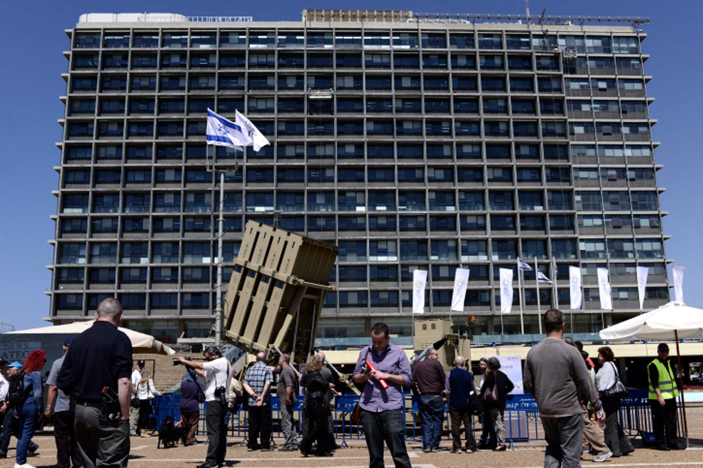 אטרקציה בתל אביב: כיפת ברזל • תמונות