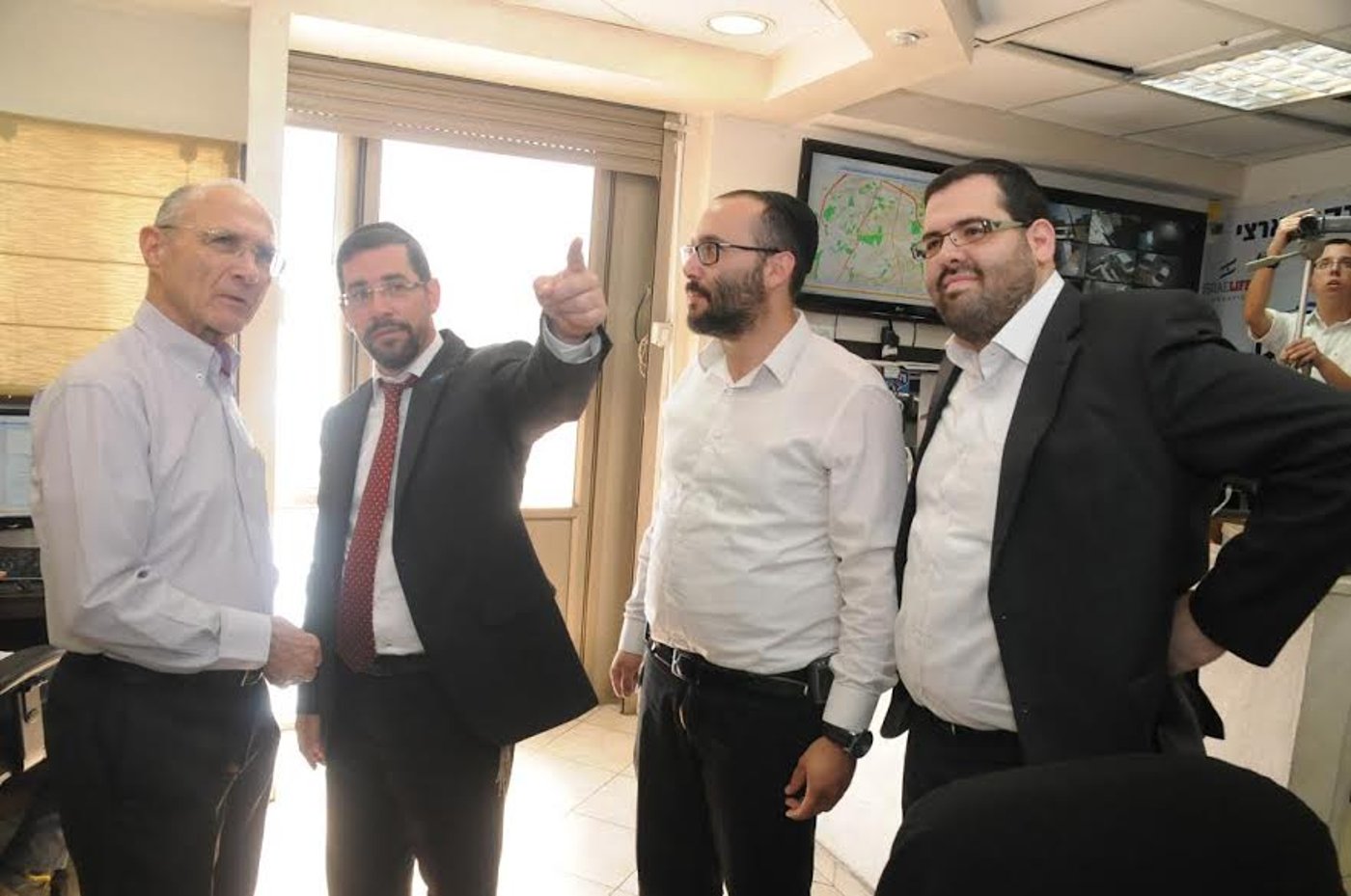 שר התיירות עוזי לנדאו ביקר ב"איחוד הצלה"