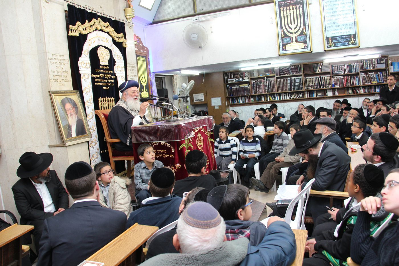 תיעוד: עצרת מספד לרגל 12 חודשים לפטירת הגאון רבי יעקב יוסף זצ"ל
