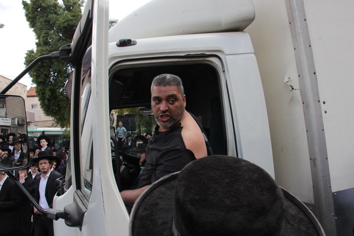 תיעוד ענק: ההפגנה האלימה בגאולה