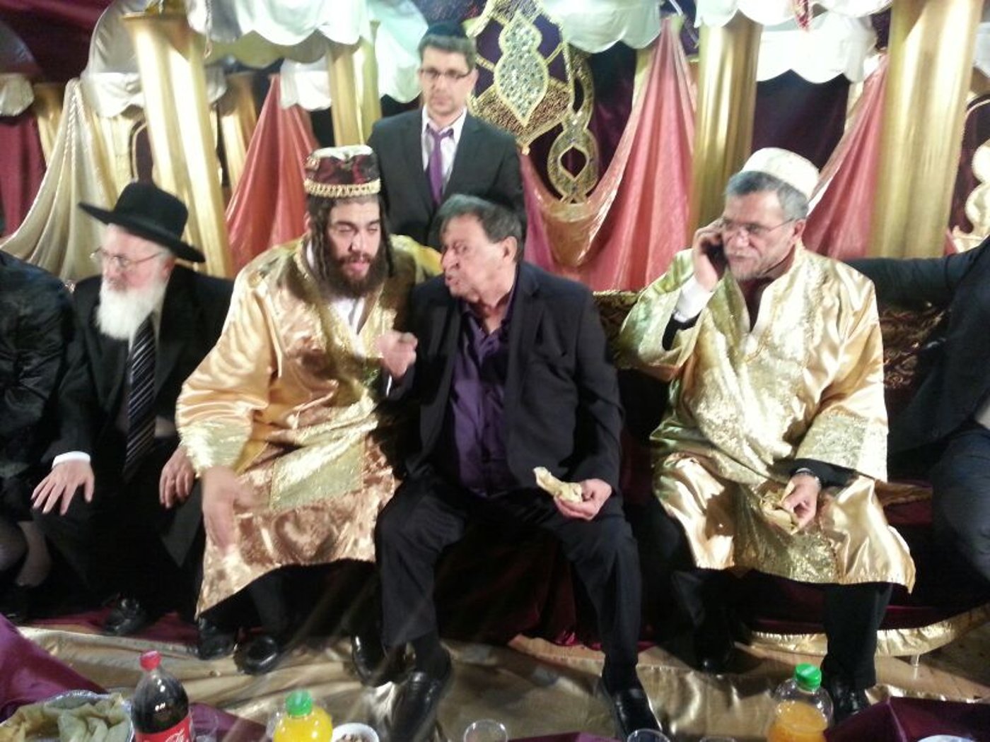צפו: פואד וריבלין חגגו מימונה באלעד