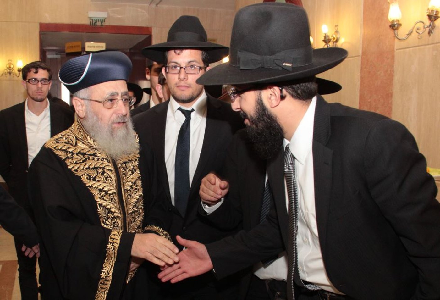 אריה דרעי חגג ברית לנכד, אלי ישי נעדר • תמונות