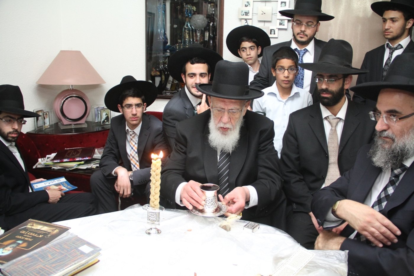 גלריה: הרב שלום כהן שבת בבני ברק