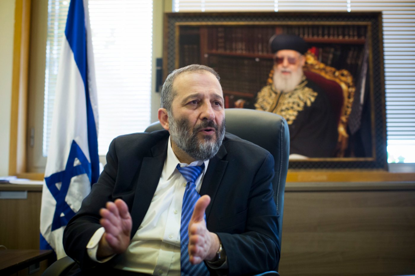 "ראוי שכל מי שאחראי לנושא יטופל". יו"ר ש"ס אריה דרעי