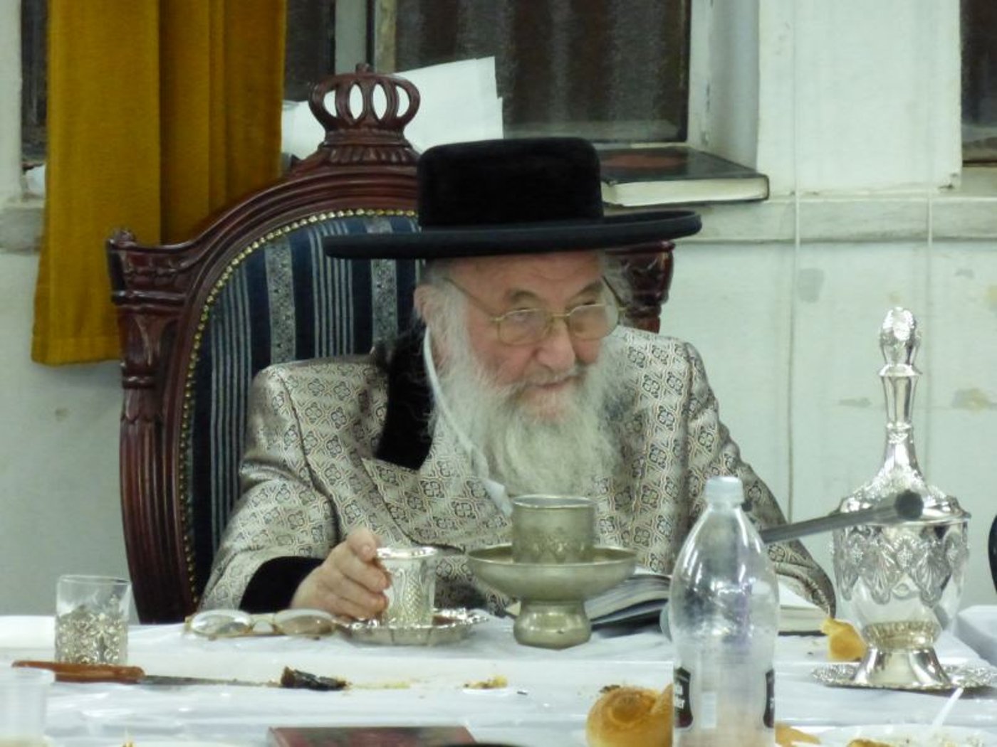 צפו בגלריה: טיש לזכר מייסד ספינקא