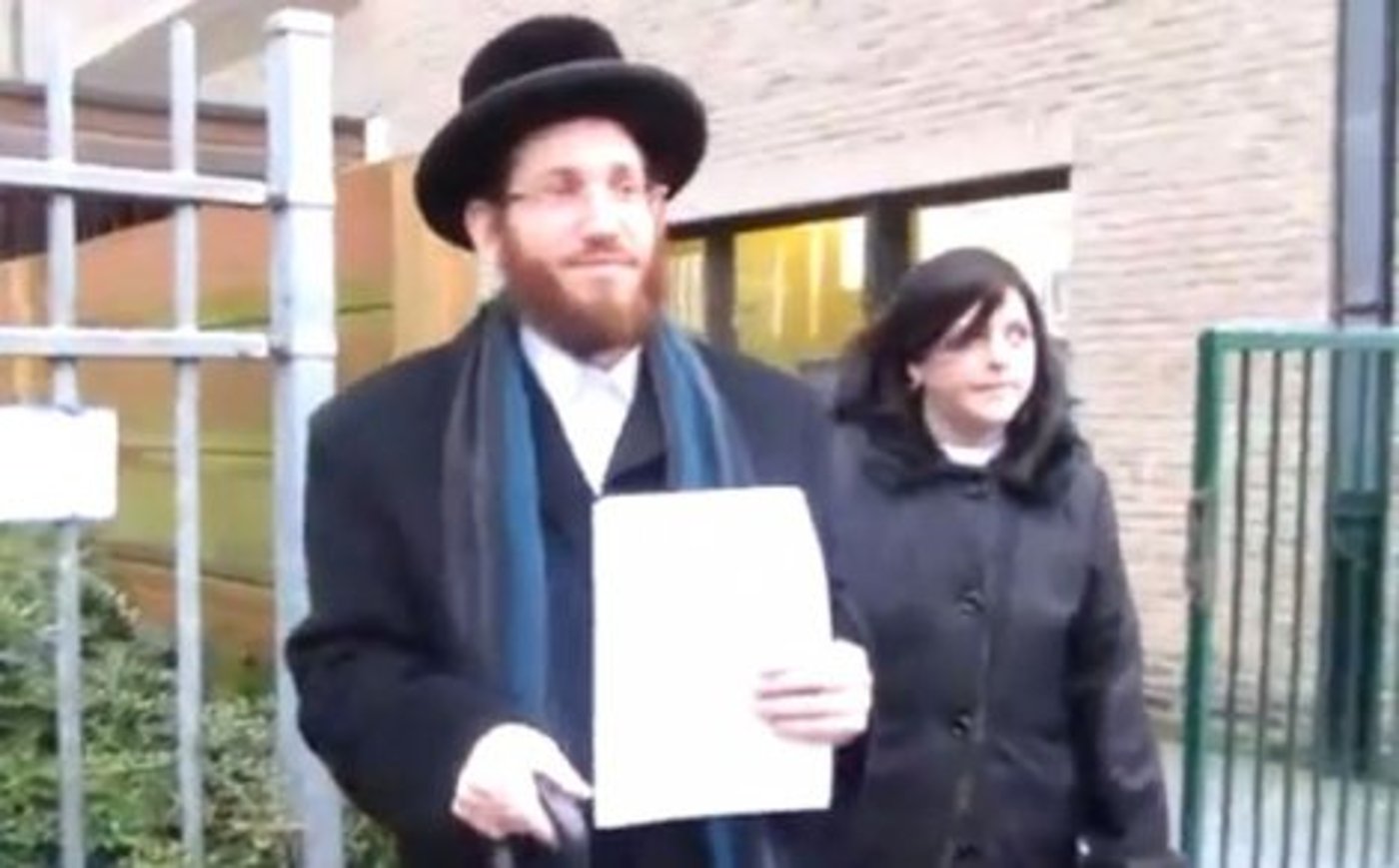 פרטידמן ורעייתו
