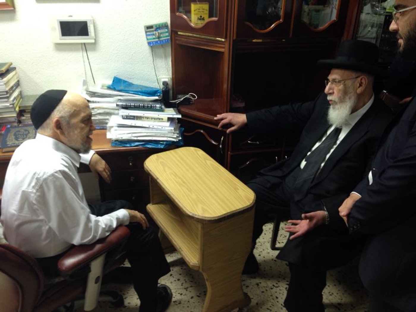 הרב שלום כהן נועד עם הרב מזוז: "נשתדל לעשות רצונו יתברך"
