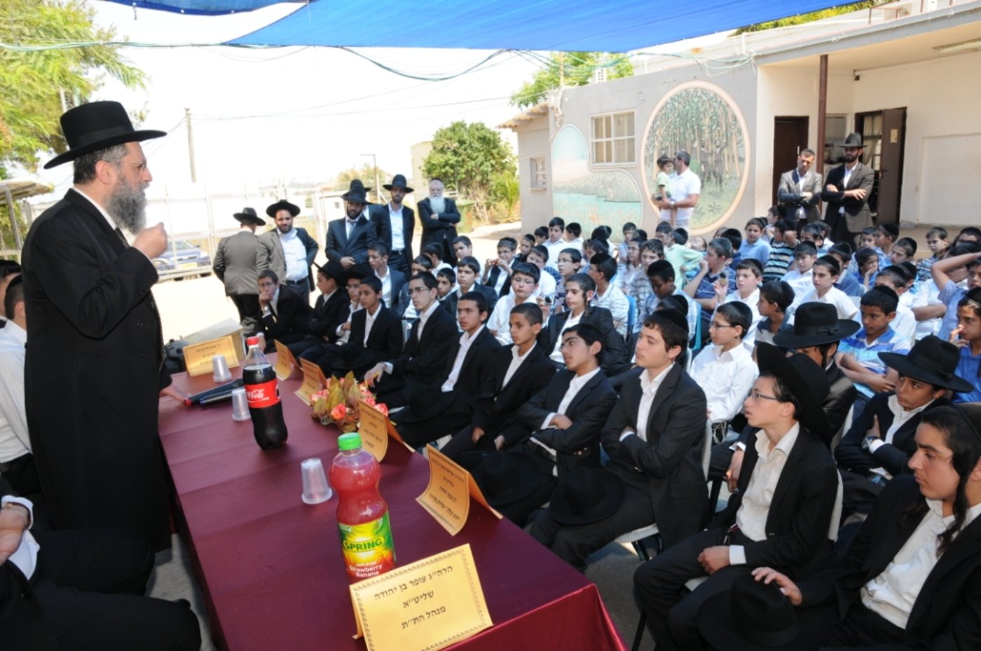 צפו בתיעוד: חבר מועצת החכמים סייר בחדרה
