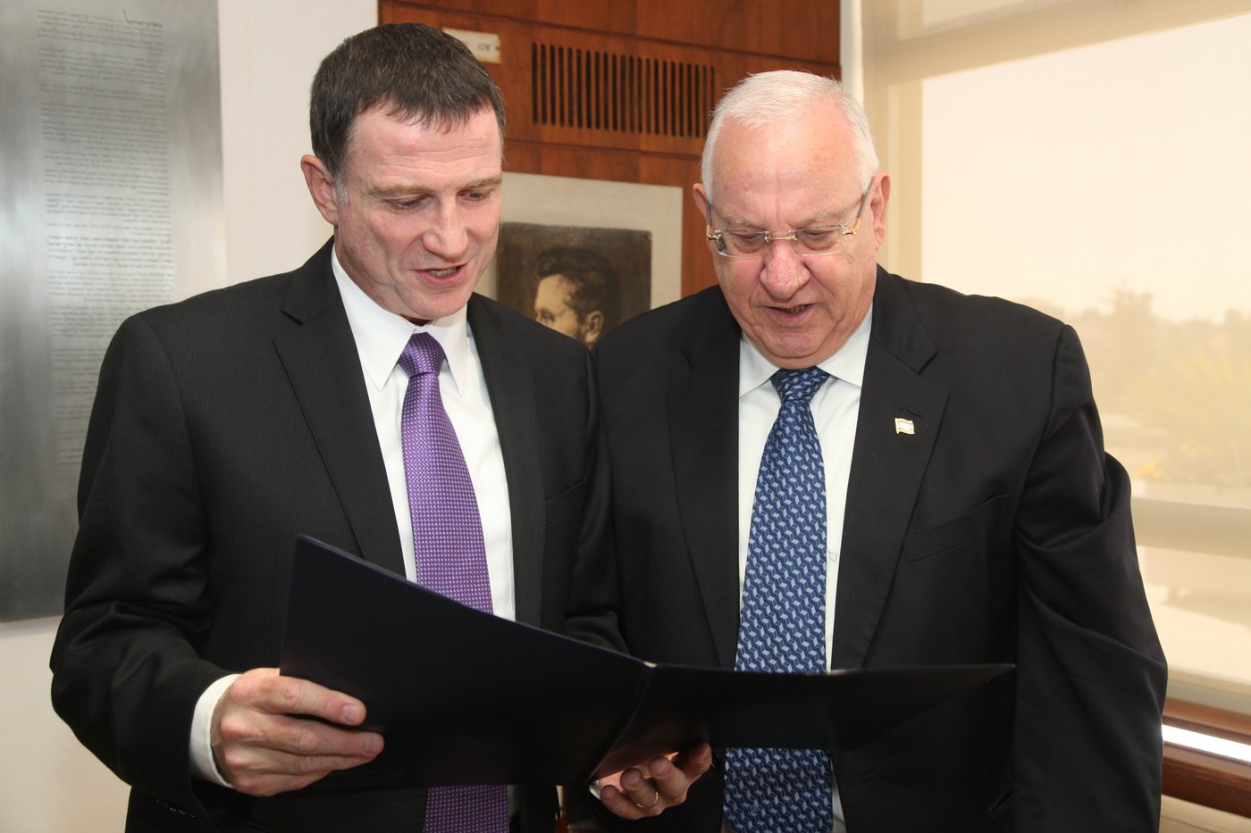 רובי ריבלין ויו"ר הכנסת, הבוקר