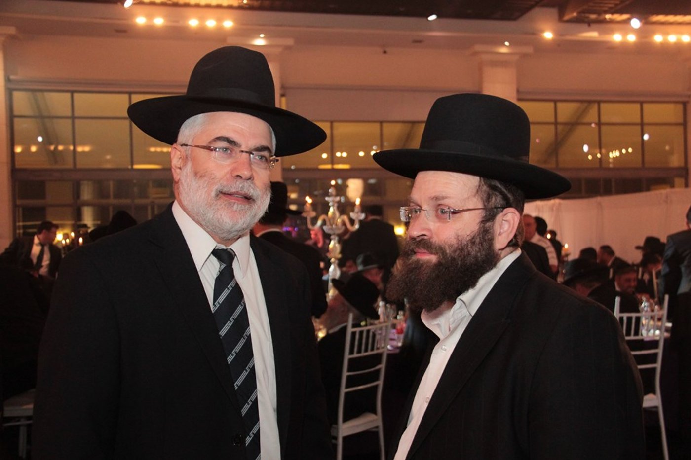 תיעוד ענק: מפגן הכוח של יו"ר ש"ס בחתונת בתו