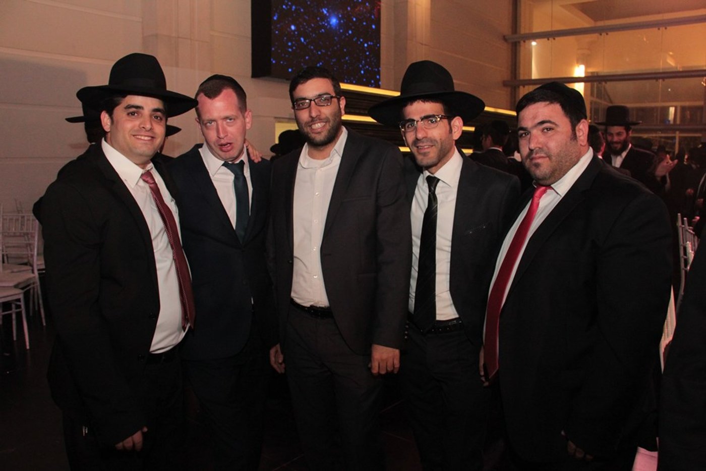 תיעוד ענק: מפגן הכוח של יו"ר ש"ס בחתונת בתו