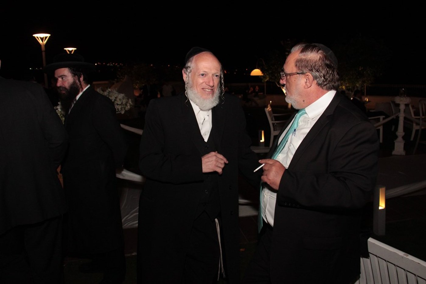 תיעוד ענק: מפגן הכוח של יו"ר ש"ס בחתונת בתו