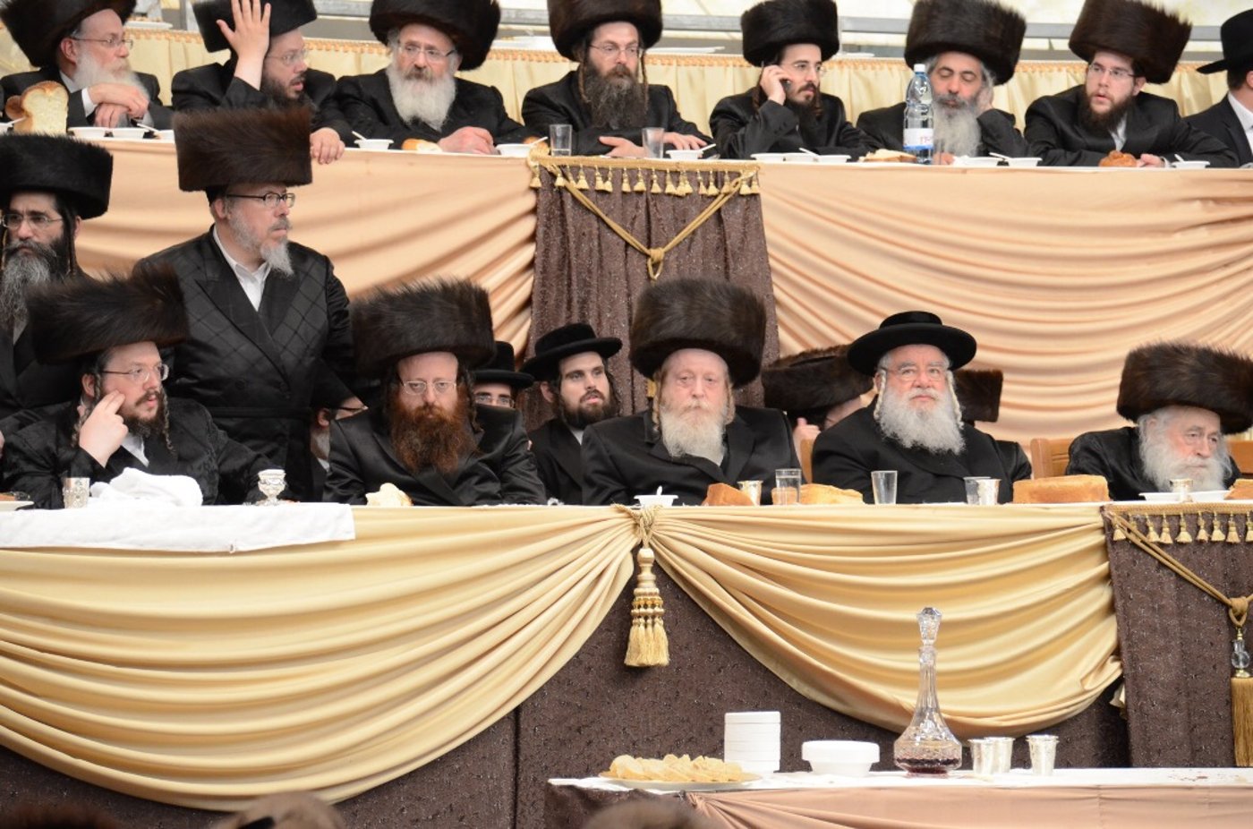גלריה: שבע ברכות המרכזי בבעלזא בצל פיגוע החטיפה
