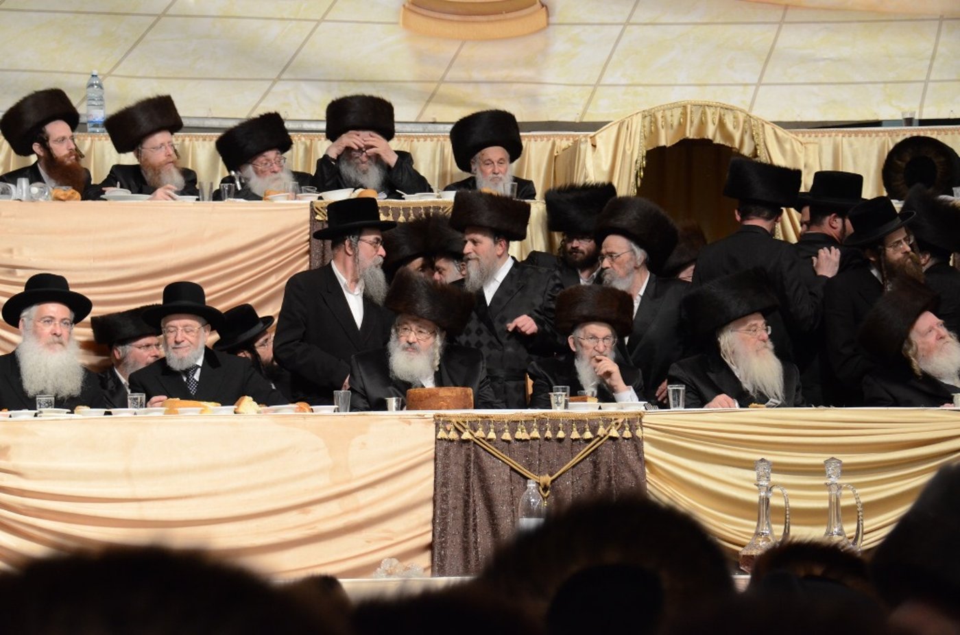 גלריה: שבע ברכות המרכזי בבעלזא בצל פיגוע החטיפה