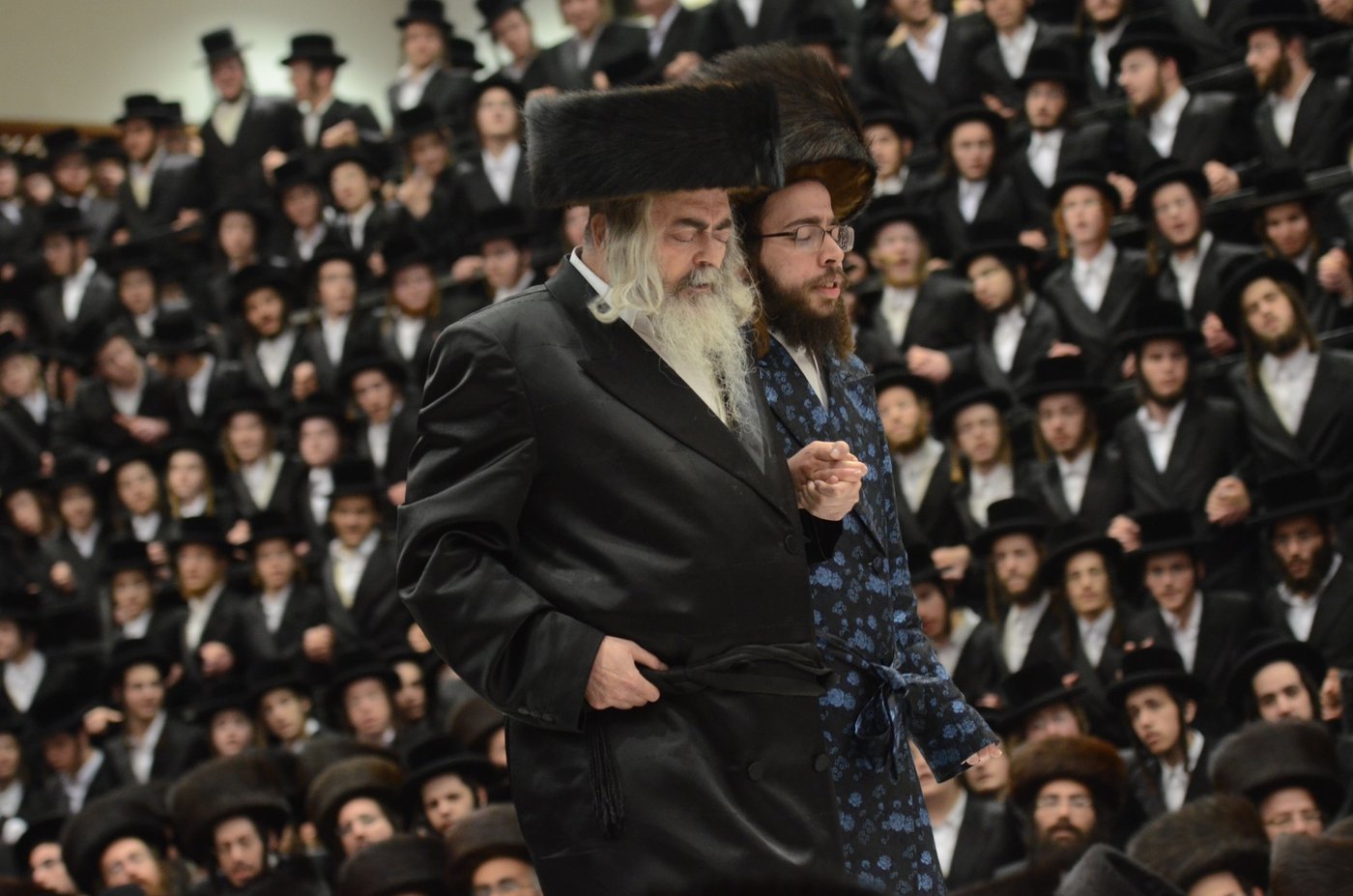 גלריה: שמחת הפארשפיל בחצר הקודש צאנז