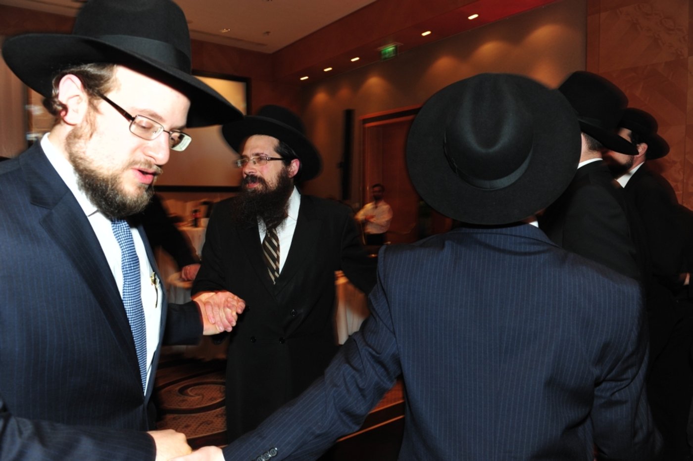 גלריה: ראשי ישיבת מיר גייסו כספים בווינה