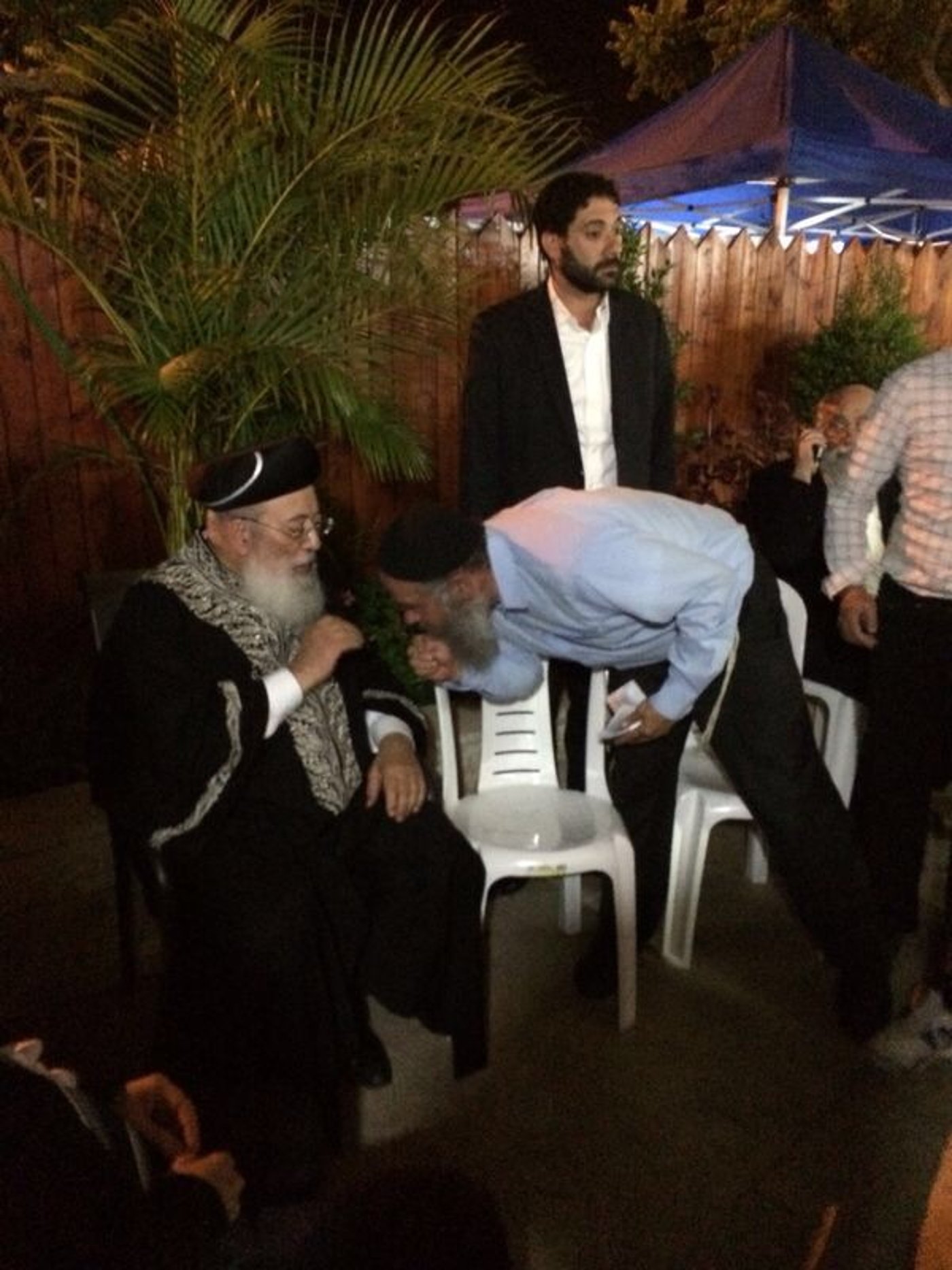 הרב שלמה משה עמאר ניחם את משפחת יפרח