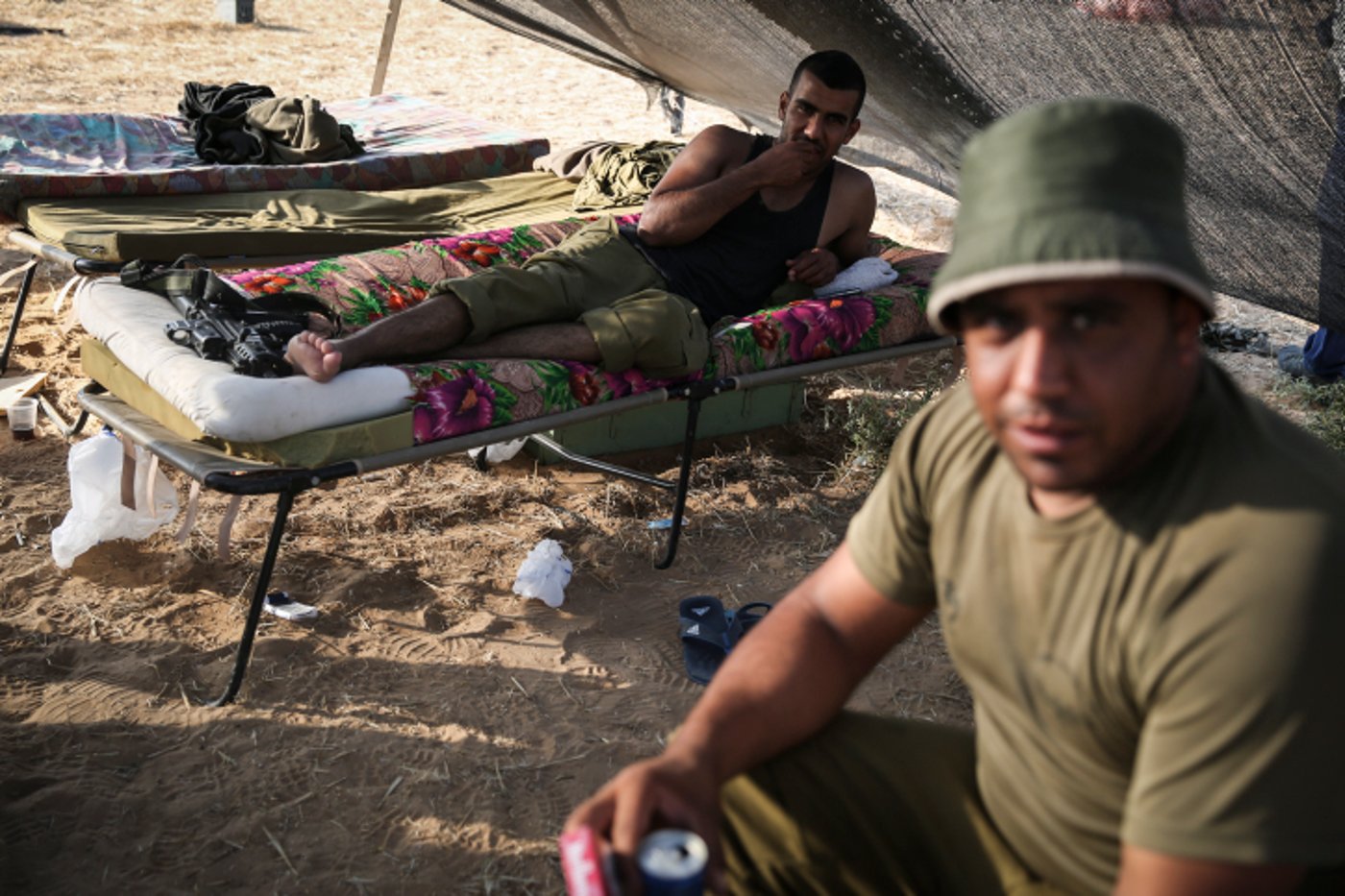 לקראת פעולה? כוחות צה"ל נערכים בגבול רצועת עזה • תמונות