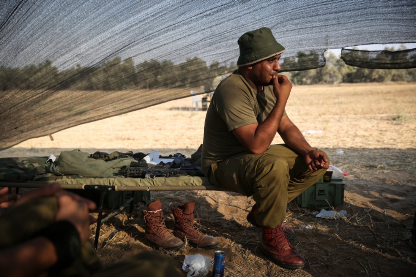 לקראת פעולה? כוחות צה"ל נערכים בגבול רצועת עזה • תמונות