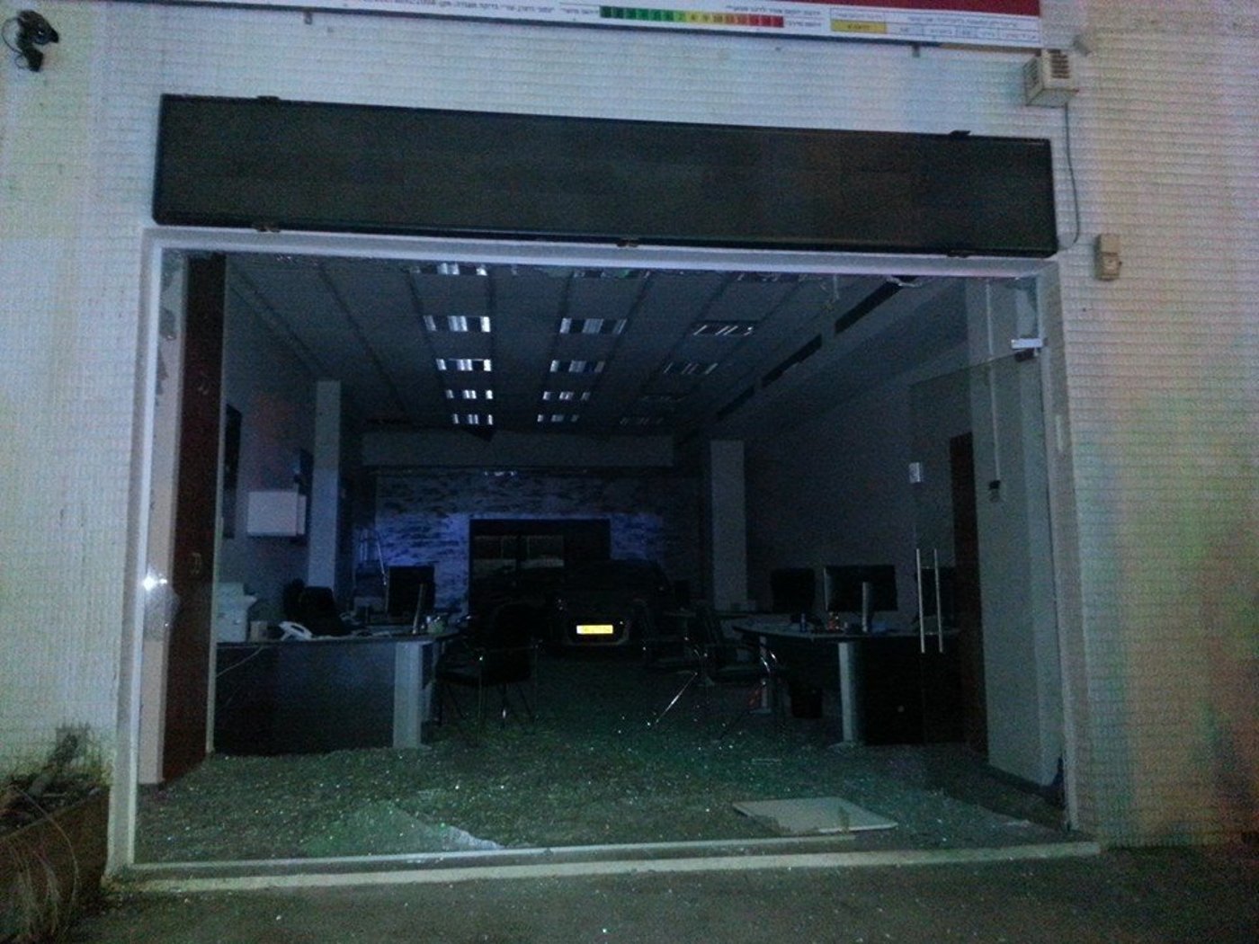 נס: טיל התפוצץ סמוך לאולם שמחות באשדוד, אין נפגעים