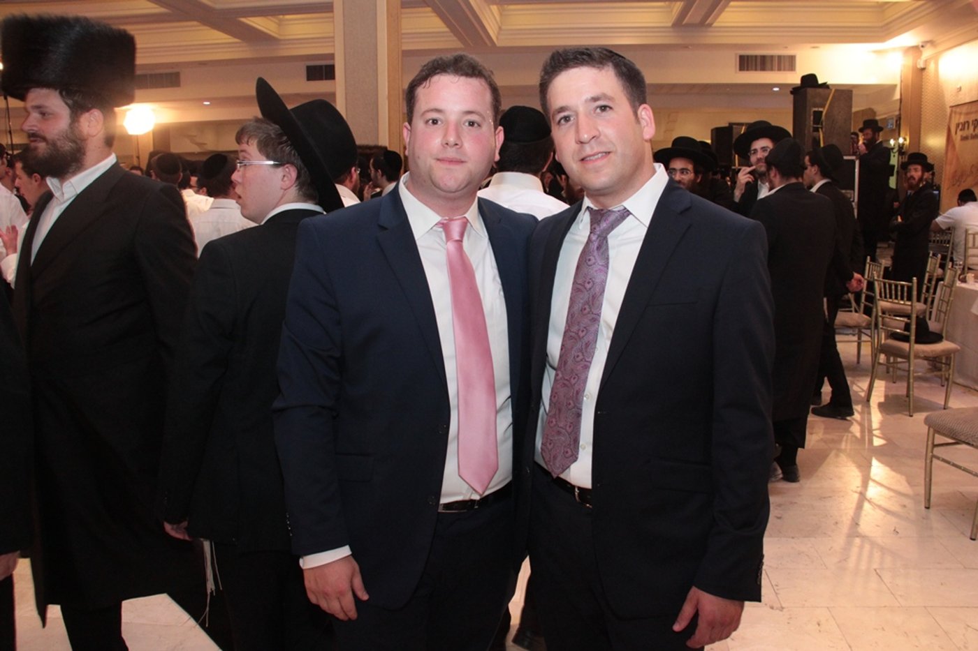 הרב שמואל רבינוביץ חיתן, כל המי ומי התייצבו • גלריה