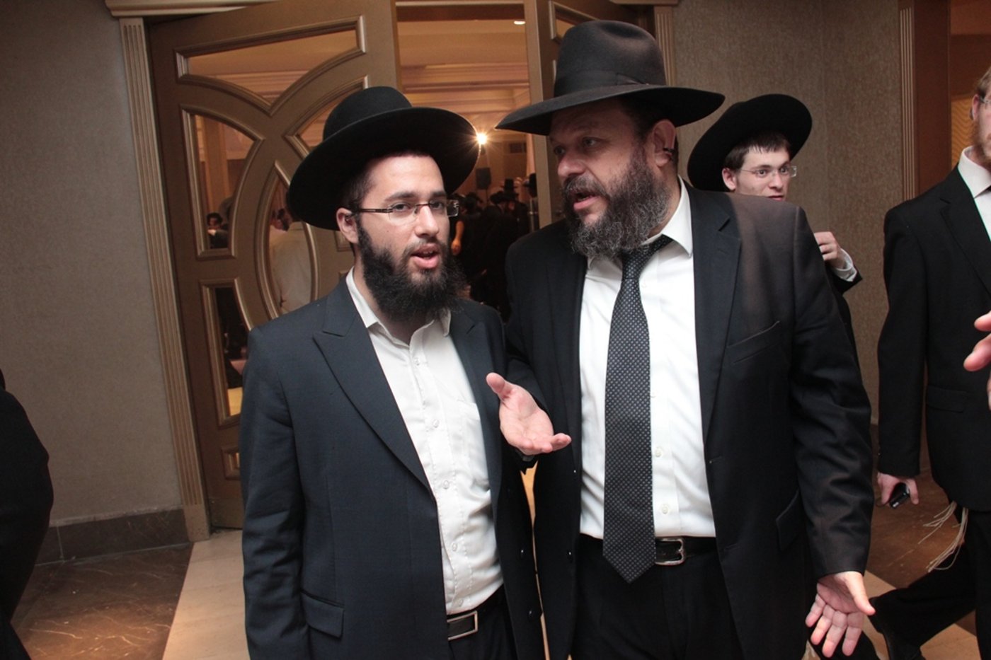 הרב שמואל רבינוביץ חיתן, כל המי ומי התייצבו • גלריה