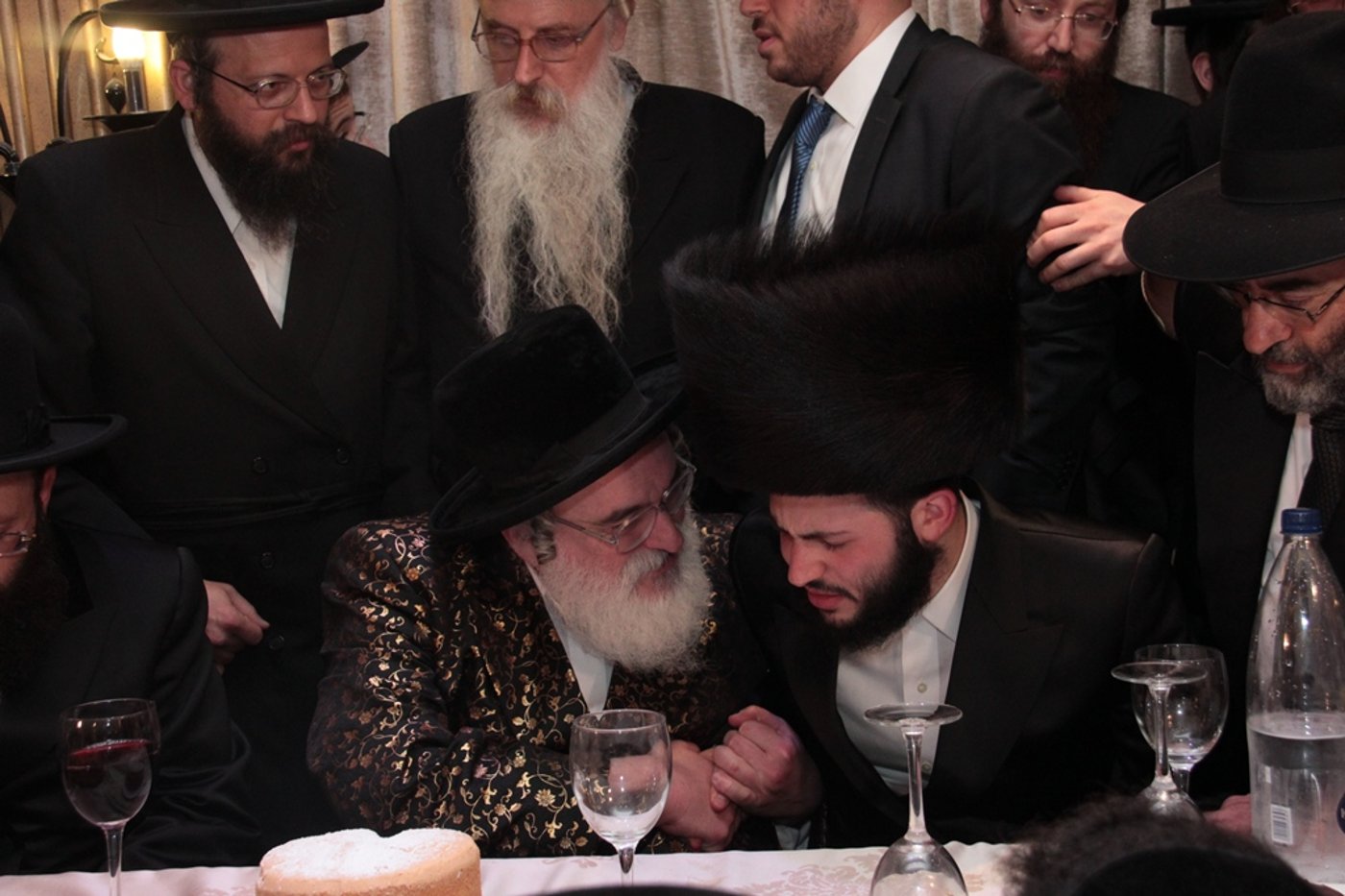 הרב שמואל רבינוביץ חיתן, כל המי ומי התייצבו • גלריה