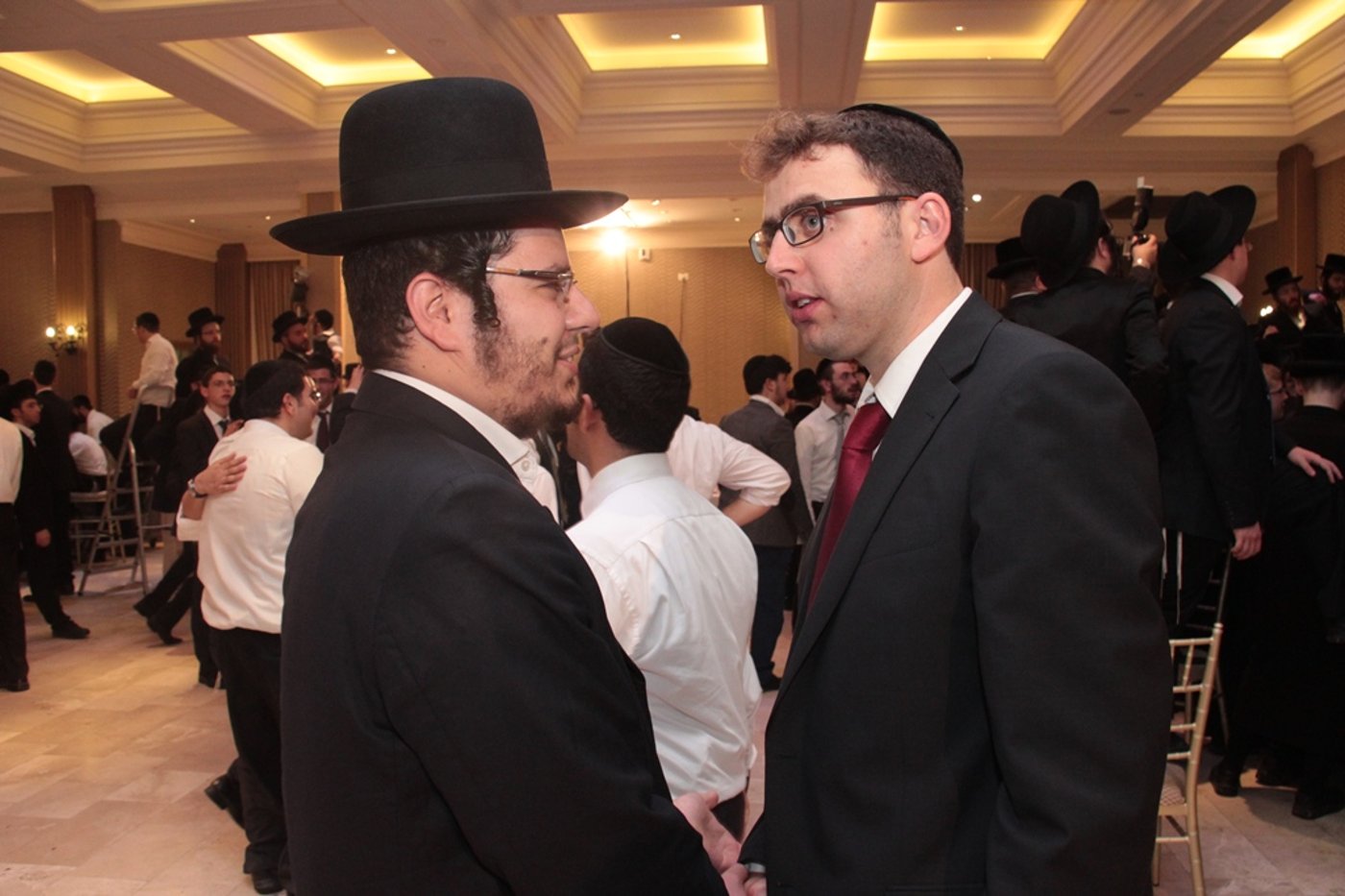 הרב שמואל רבינוביץ חיתן, כל המי ומי התייצבו • גלריה