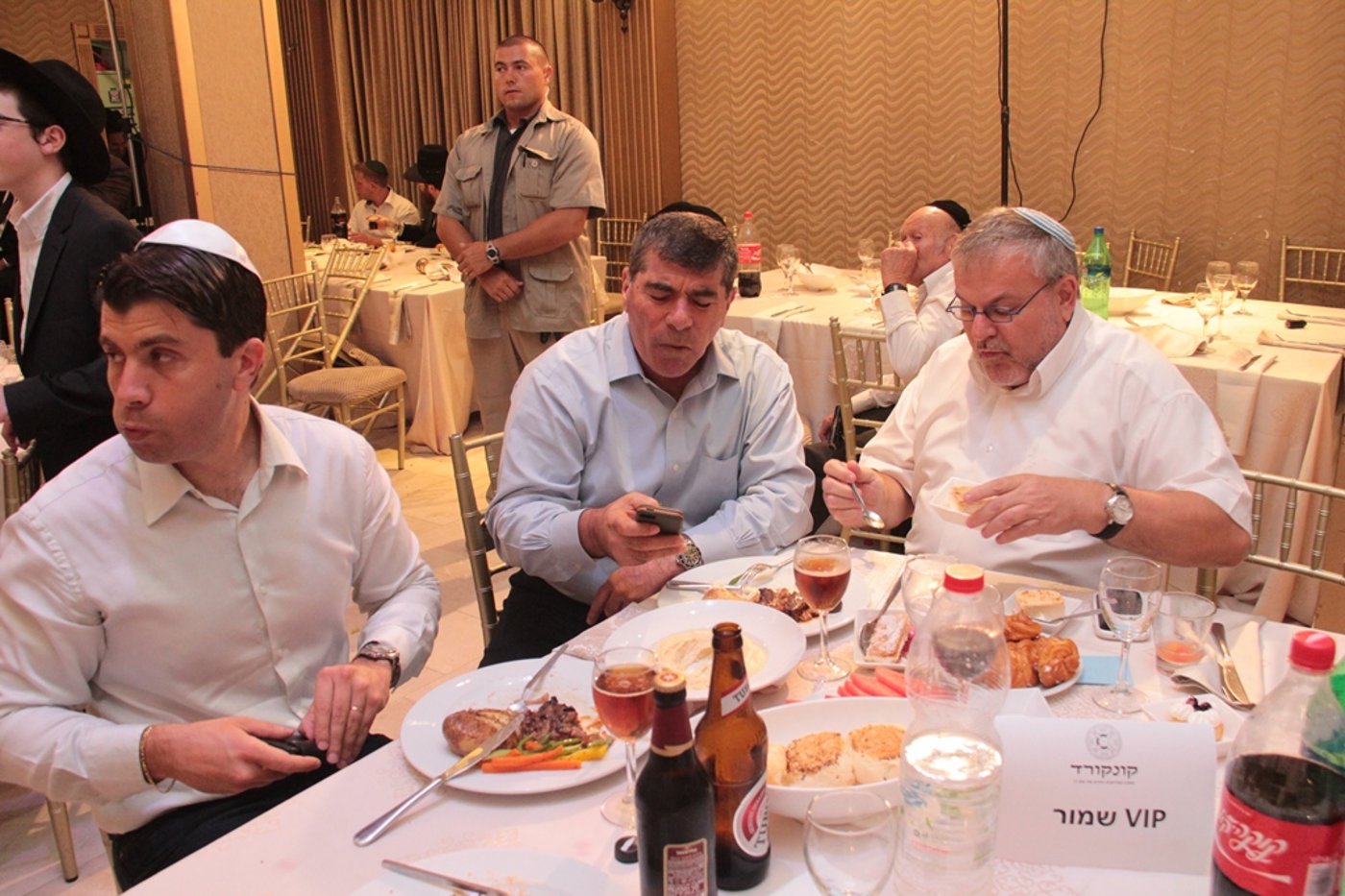 הרב שמואל רבינוביץ חיתן, כל המי ומי התייצבו • גלריה