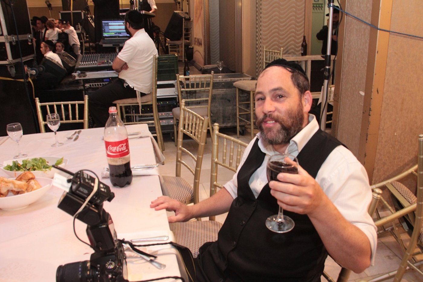 הרב שמואל רבינוביץ חיתן, כל המי ומי התייצבו • גלריה