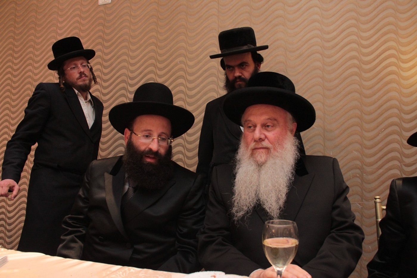 הרב שמואל רבינוביץ חיתן, כל המי ומי התייצבו • גלריה