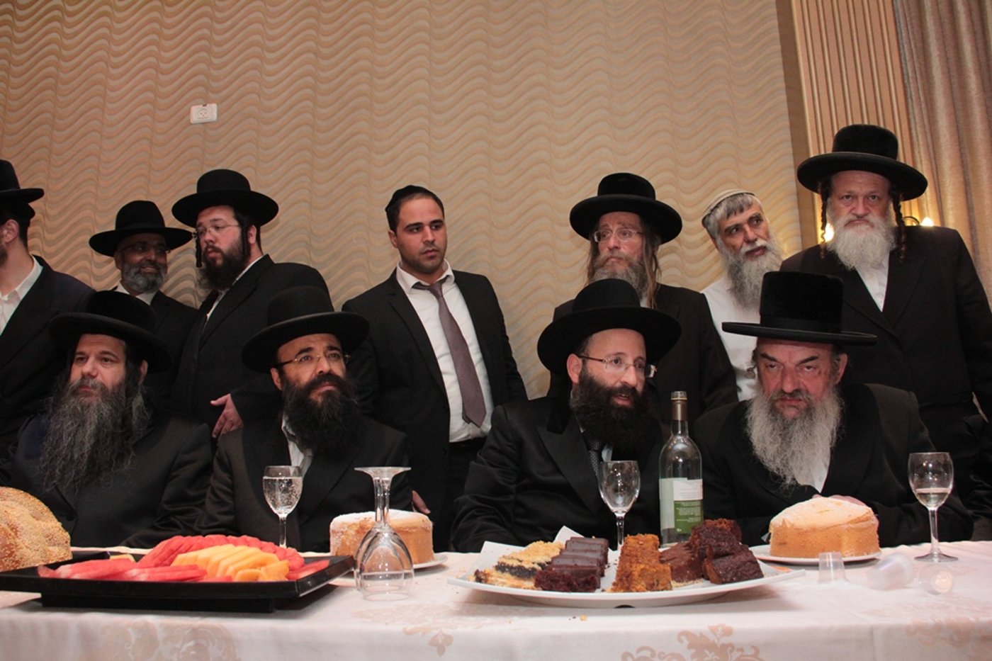 הרב שמואל רבינוביץ חיתן, כל המי ומי התייצבו • גלריה