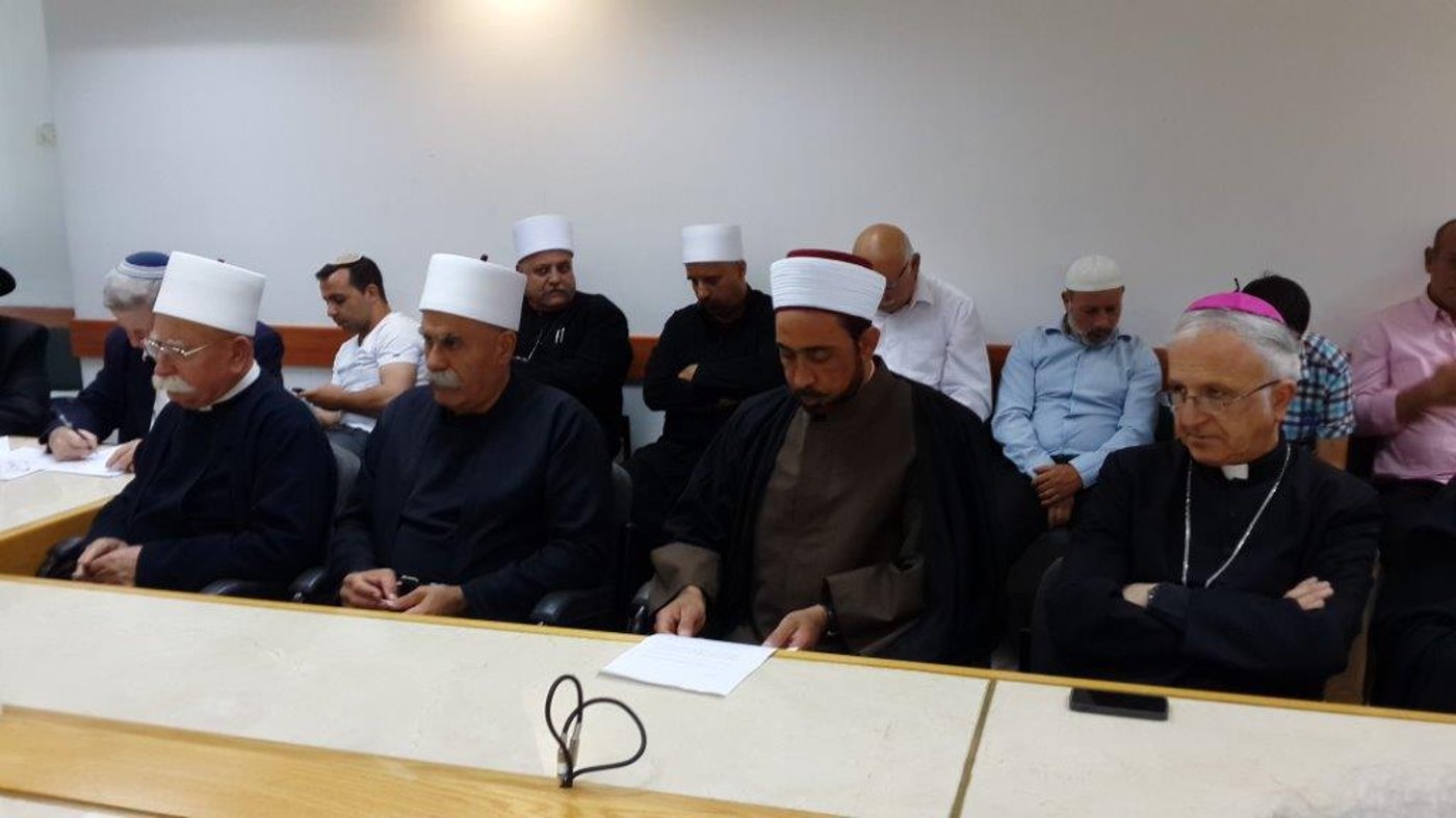 מנהיגי הדתות: 'די לשפיכות הדמים'
