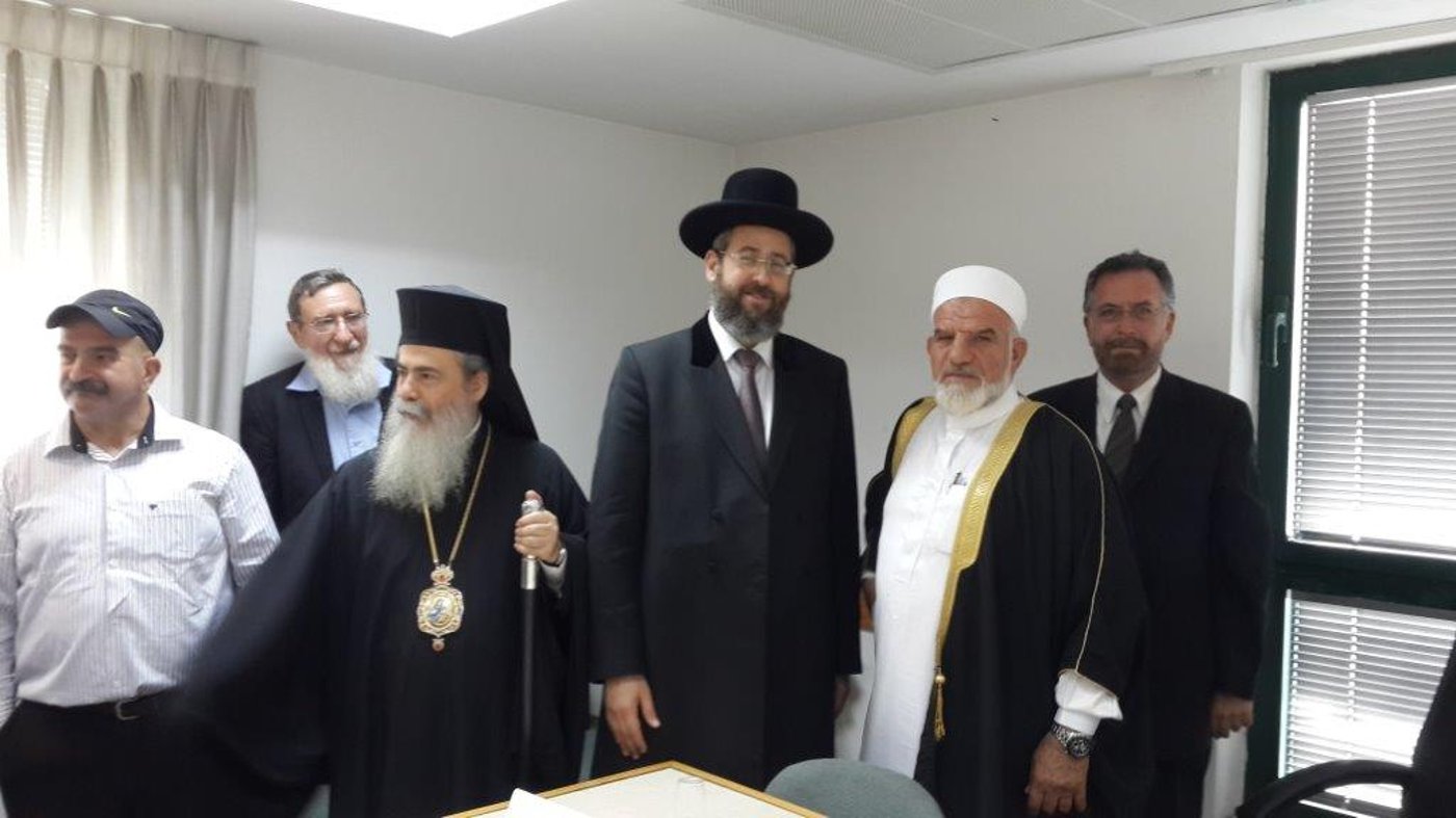 מנהיגי הדתות: 'די לשפיכות הדמים'