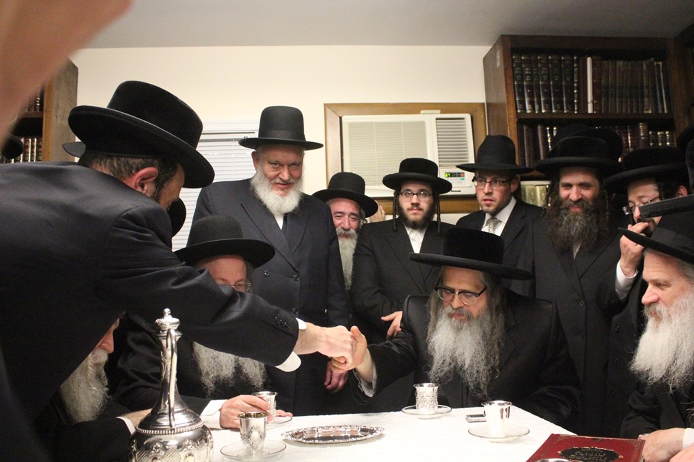 תיעוד ענק: ביקור האדמו"ר מסאטמר בלייקווד