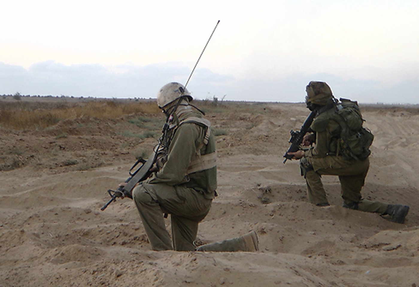 מיוחד: כתב ynet בשיירה משוריינת של גבעתי בלב עזה