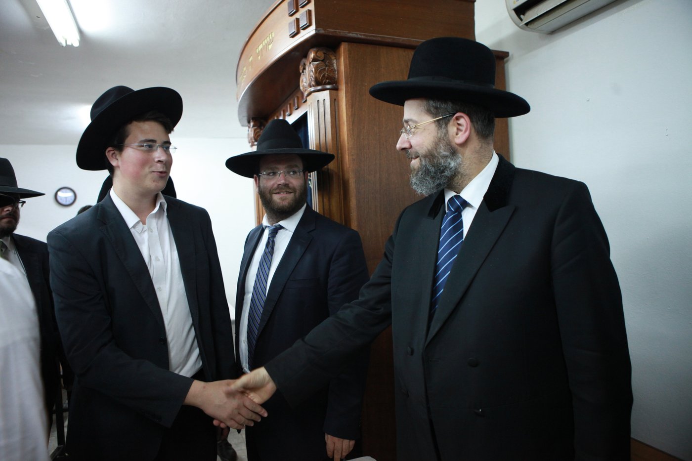 הרב לאו לתלמידי ישיבה: "אתם כיפת הברזל שלנו"