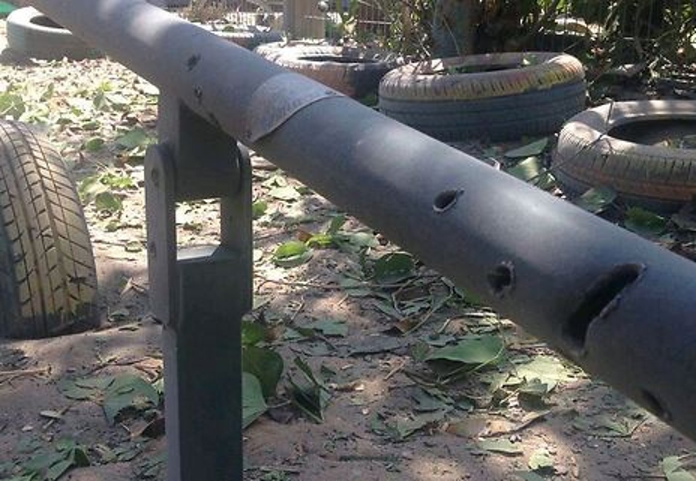 אשדוד: רקטה פגעה בחצר גן ילדים