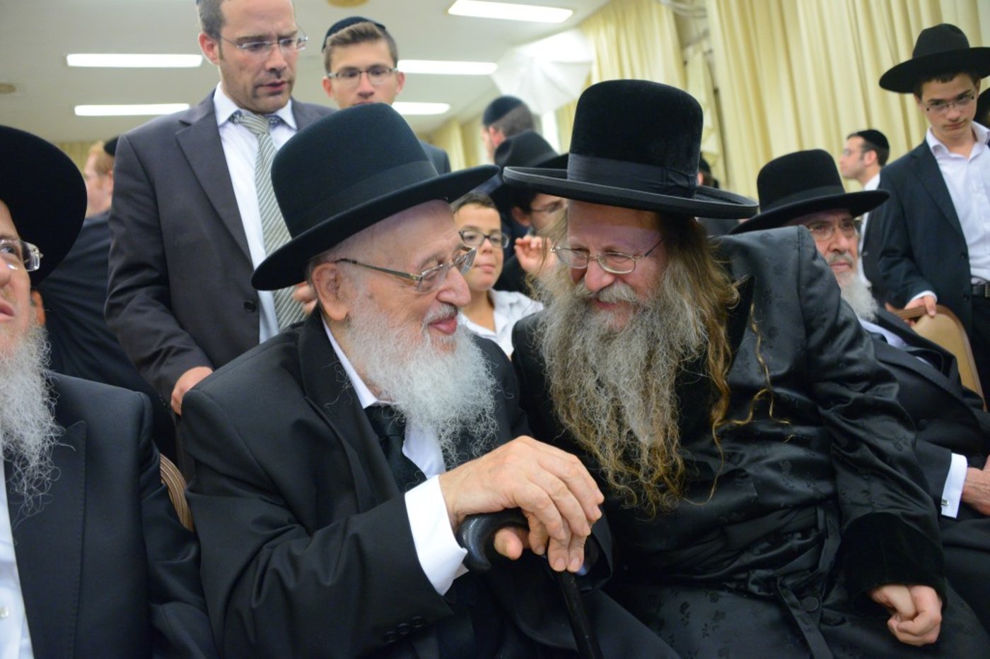 שמחת "המועצת": נישואי נכד הגרב"מ אזרחי עם נכדת הגרמ"צ ברגמן