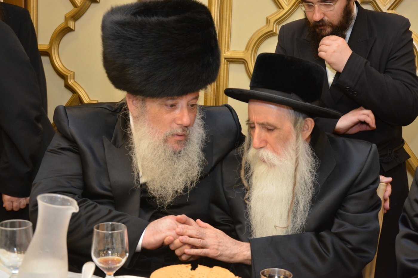 גלריה: חנוך זייברט חיתן, כולם התייצבו לאחל מזל טוב