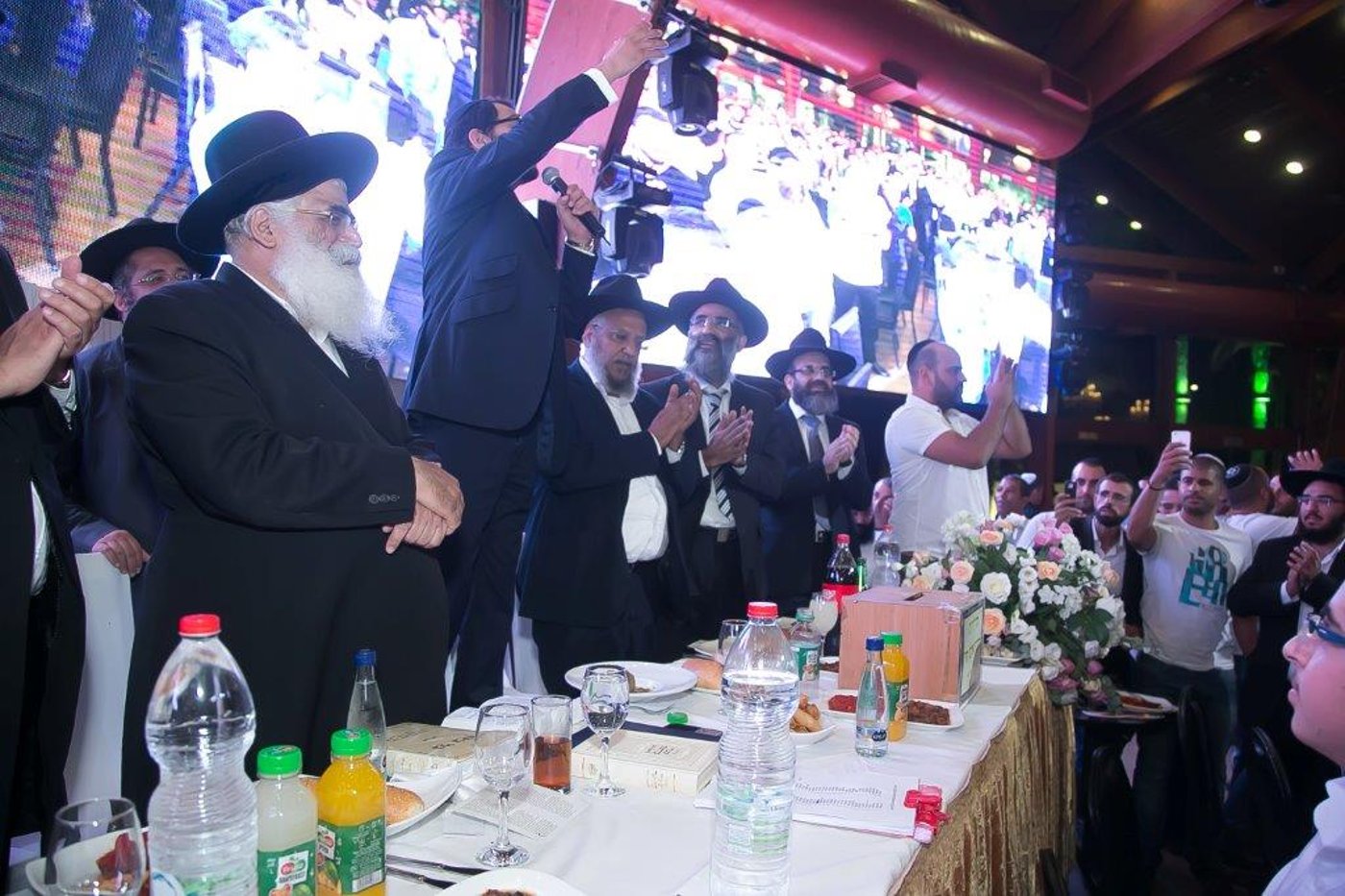 גלריה: הילולת הבן איש חי אצל הרב יורם אברג'ל
