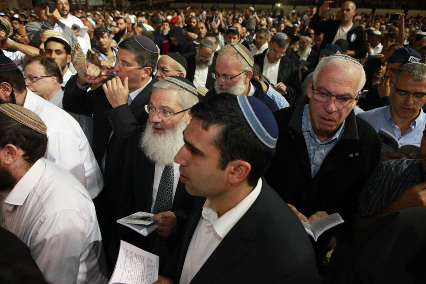 גלריה: הסליחות של הציונות הדתית בכותל המערבי