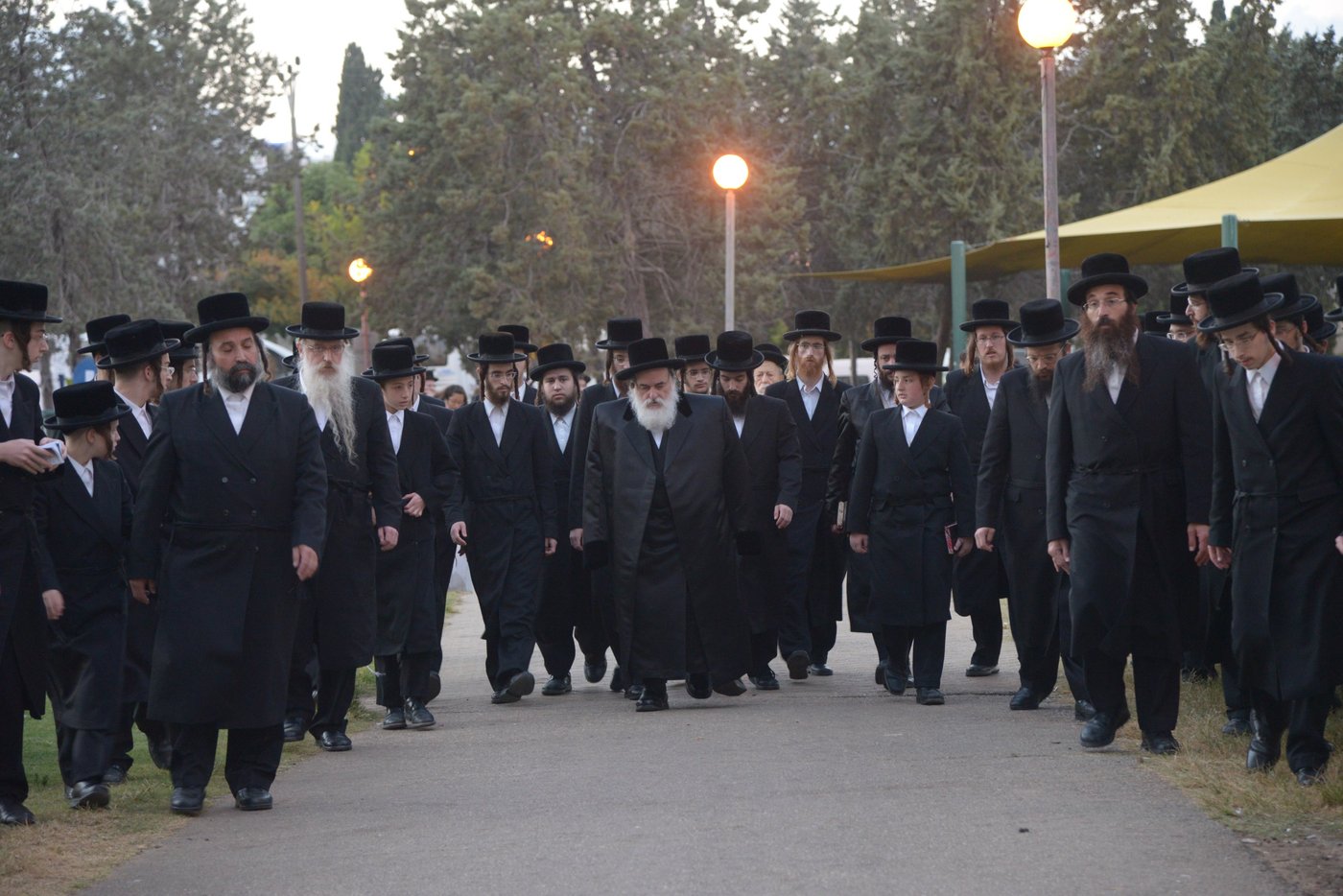 תיעוד: האדמו"ר מויז'ניץ ב'תשליך'