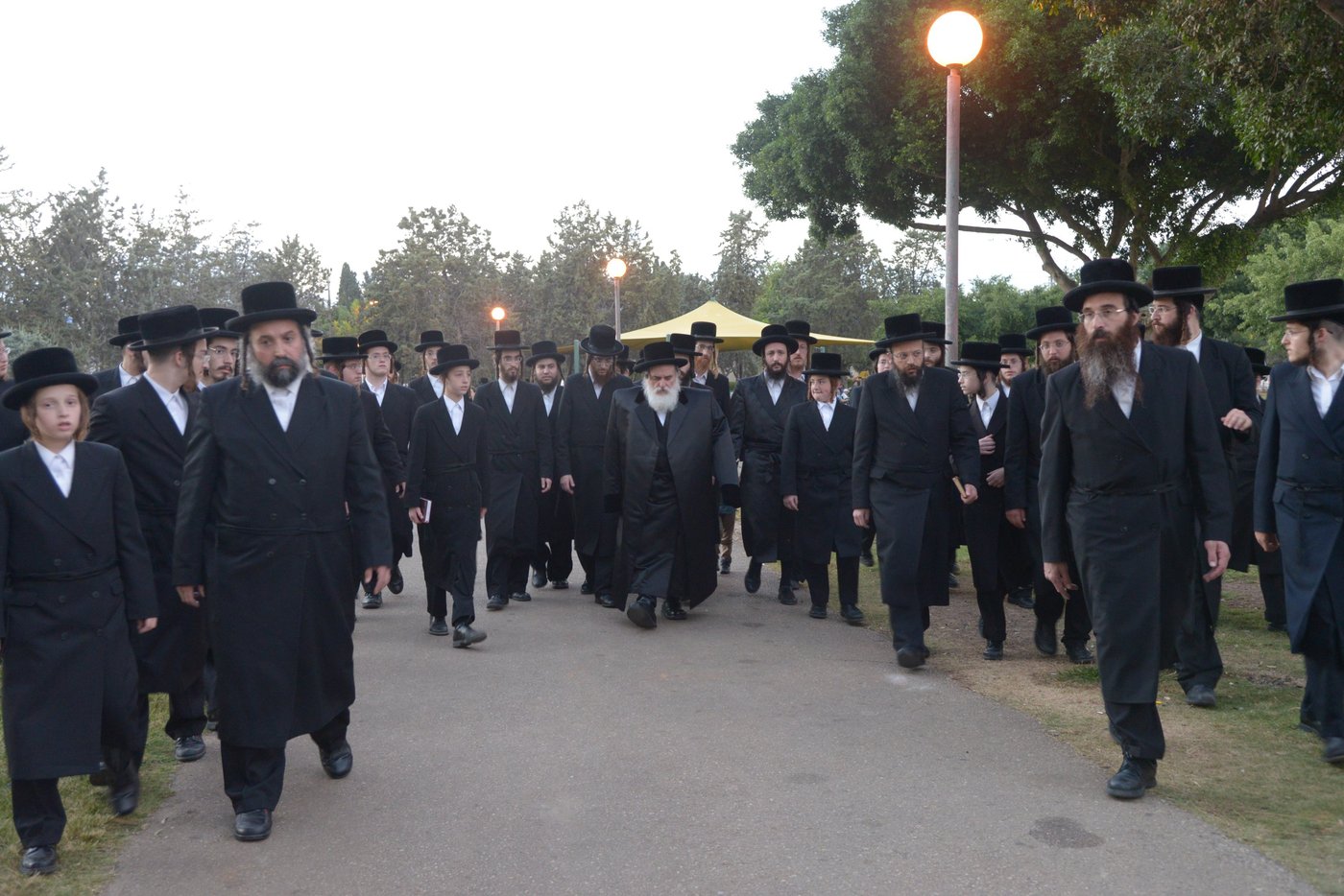 תיעוד: האדמו"ר מויז'ניץ ב'תשליך'