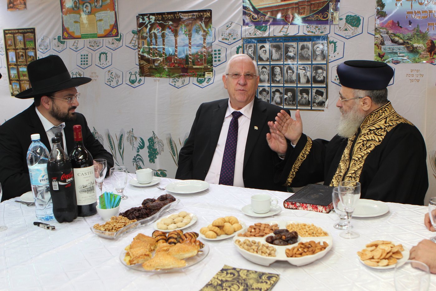 נשיא המדינה רובי ריבלין אצל הראשל"צ הרב יצחק יוסף • גלריה
