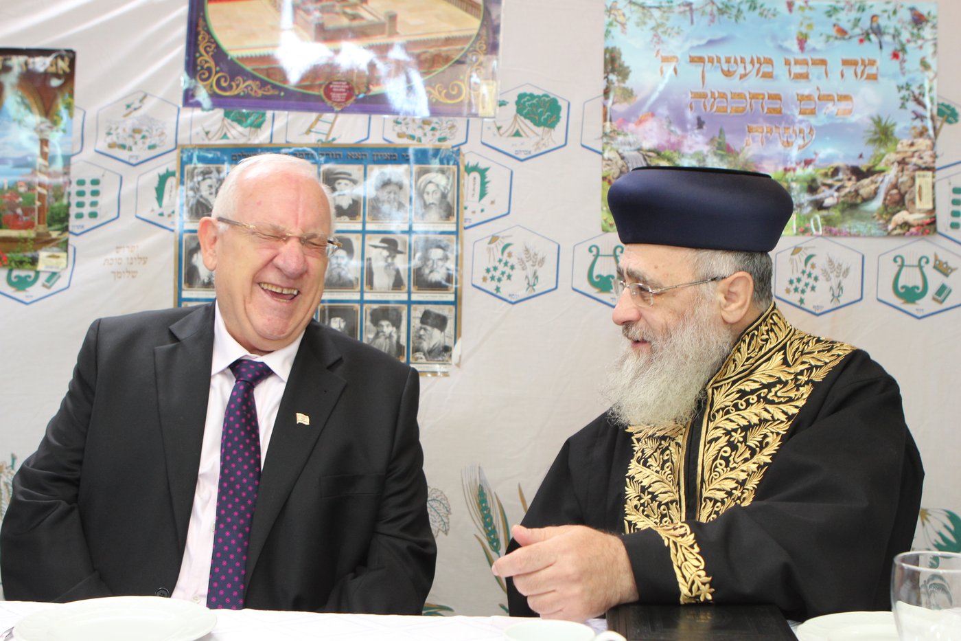 נשיא המדינה רובי ריבלין אצל הראשל"צ הרב יצחק יוסף • גלריה