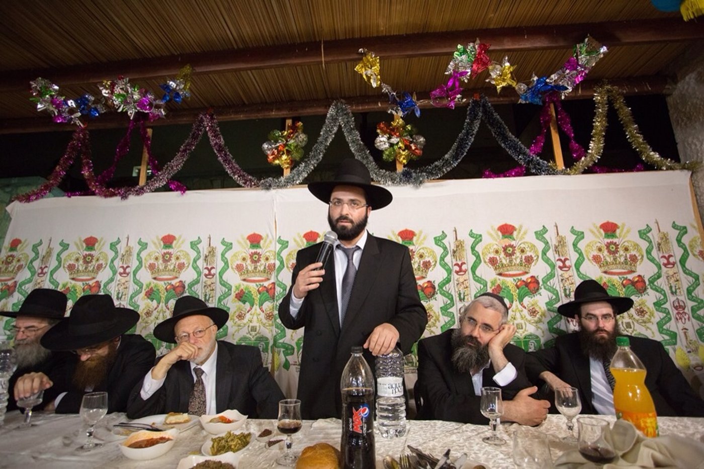תיעוד: אברכי "מגדל עוז" חגגו שמחת בית השואבה