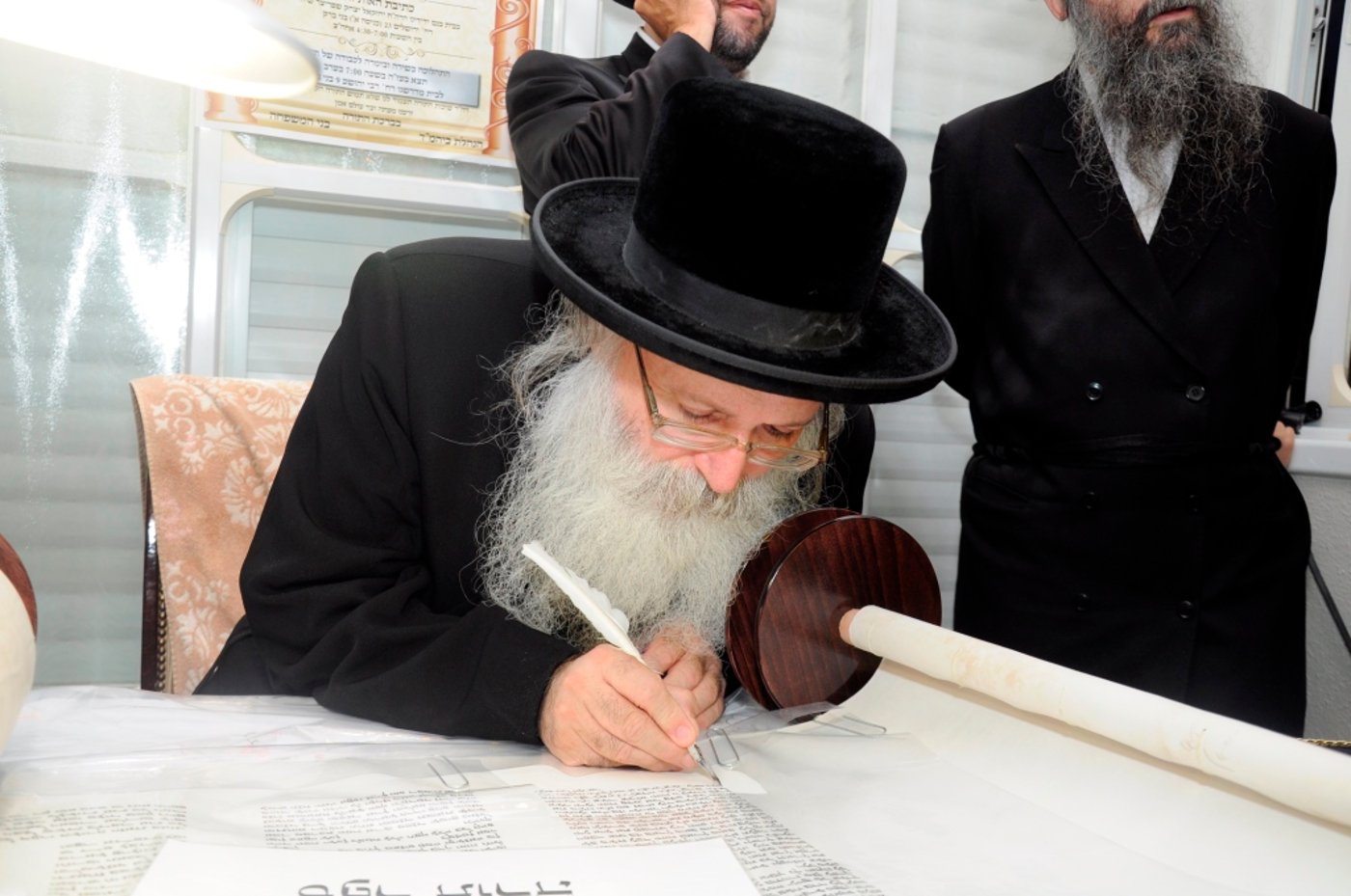 גלריה: הכנסת ספר תורה בספינקא