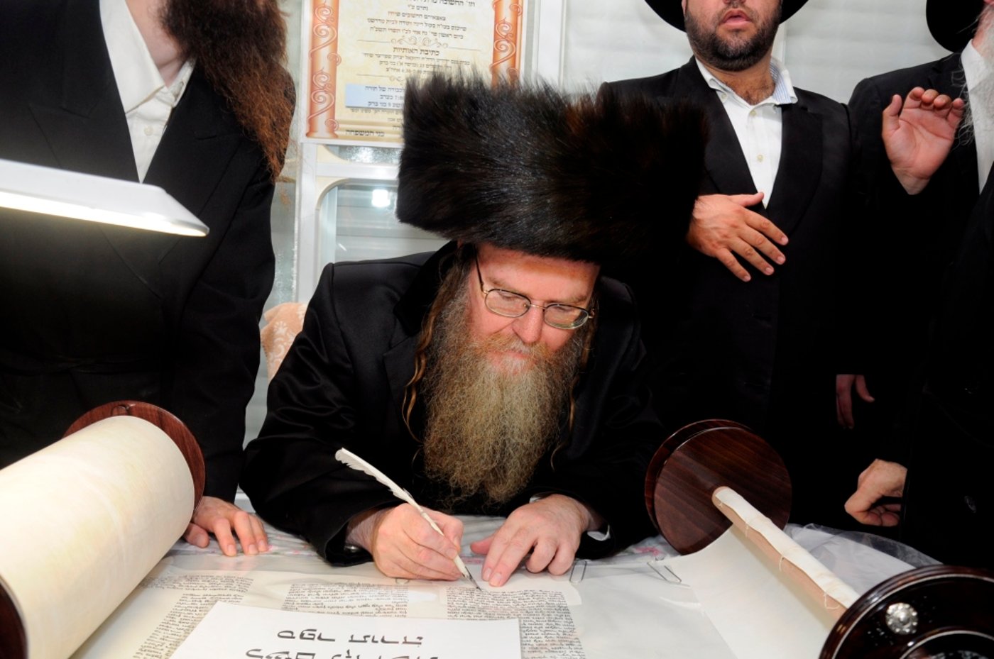 גלריה: הכנסת ספר תורה בספינקא