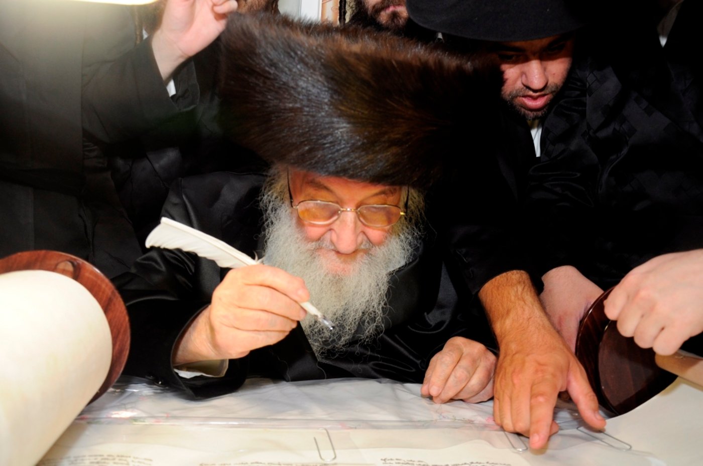 גלריה: הכנסת ספר תורה בספינקא